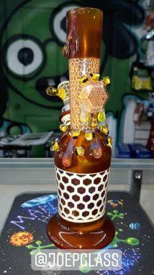 American glass Artist Joe P pipe