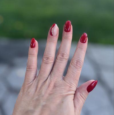 Geode nail art