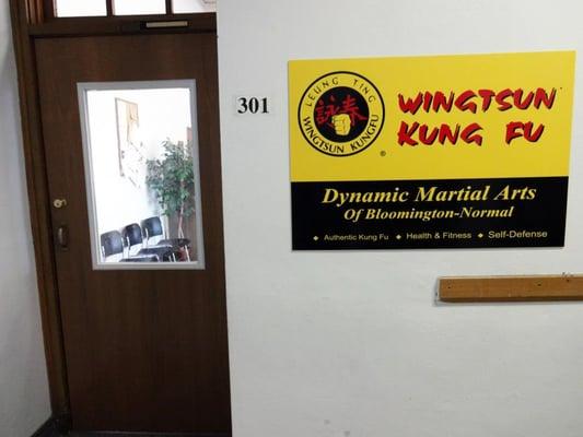 Dynamic Martial Arts is located in suite 301 on the 3rd floor of the building and occupies most of the west wing.