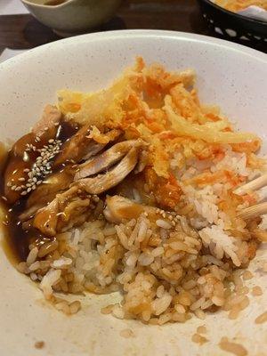 Chicken Donburi bowl