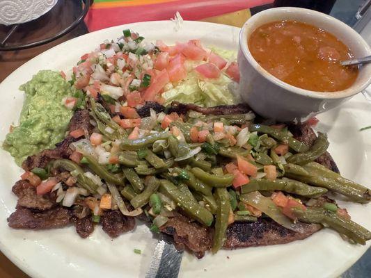 Carne asada plate