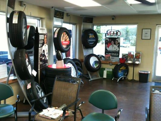 A great selection of tires! "We can get what you want today!"