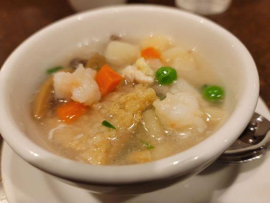 Sizzling Rice Soup