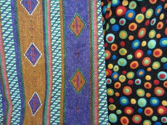 Two fabrics from AK