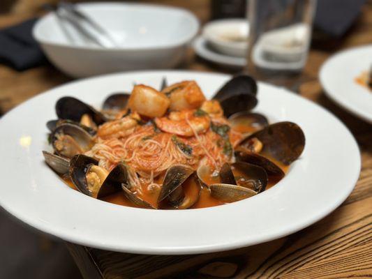 Seafood Pappardelle Lunch