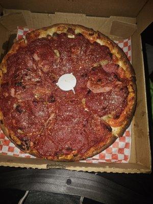 Chicago Deep Dish All Meat