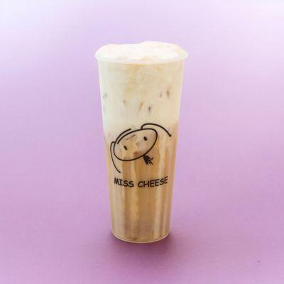 Peach Oolong Cheese Tea