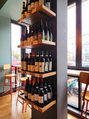 Wine shelf