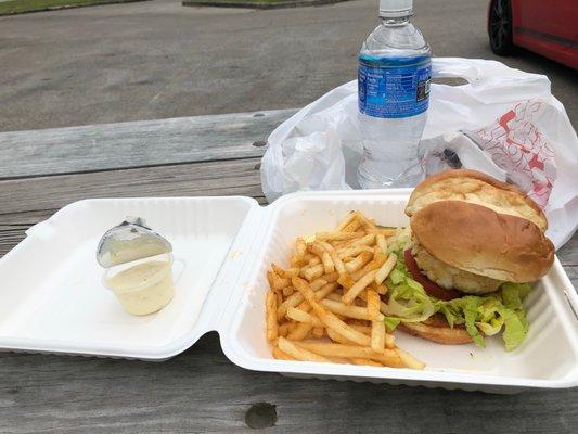 Fantastic Jumbo Lump Crab Cake Sandwich