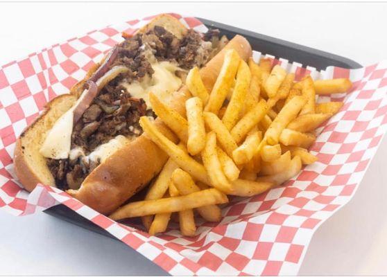 Philly Cheese steak sandwich