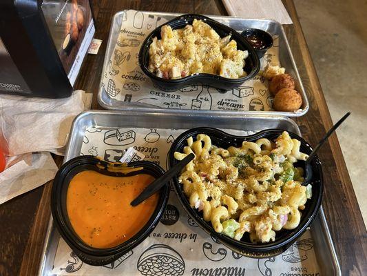 Build your own bowl and Tomato Soup Cup