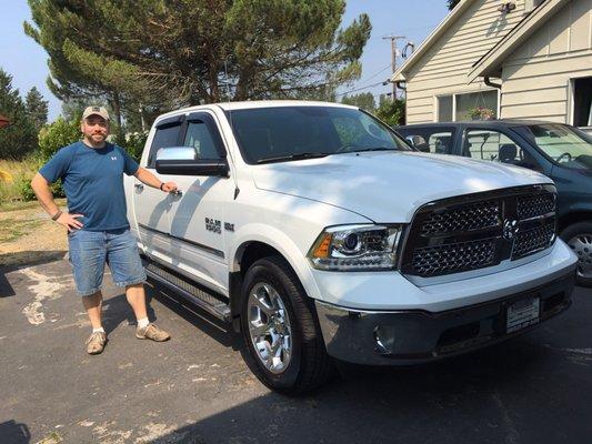 Me and my new truck!