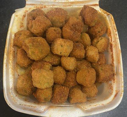 Fried okra