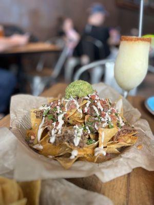 Pork nachos