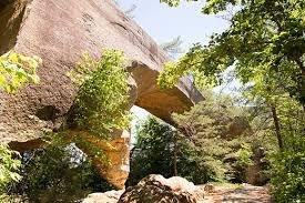 Natural bridge in Red River Geological Area. Simply goreous.