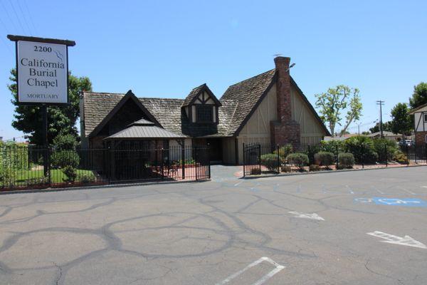 Plenty of parking in the spacious parking lot