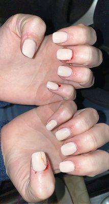 Acryic nails