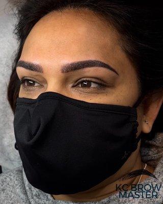 Microblading with Shading by Kathy