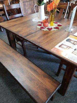 So excited! We ordered our custom dining room table last weekend! Great selection and the customer service was awesome!