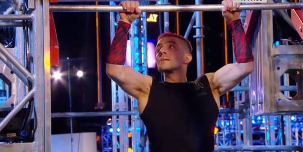 Owner, Dan "GravityForged" Galiczynski, competing on American Ninja Warrior