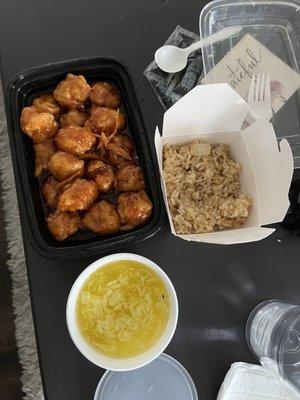 Glazed Orange Chicken