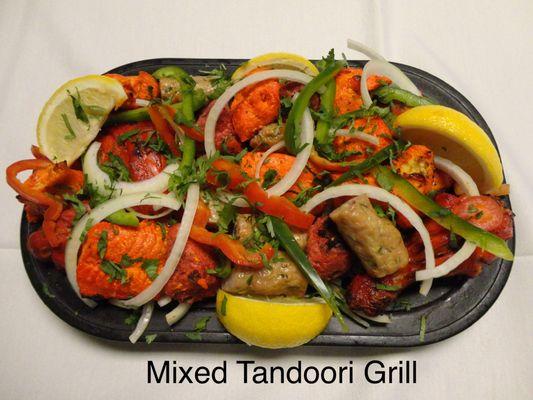 Mixed tandoori grill