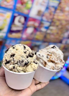 Capn Cap N Crunch Cookies and Cream Tates Cookie ice cream