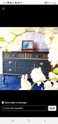 Large selection of refurbished antique furniture