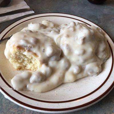 Biscuits and gravy