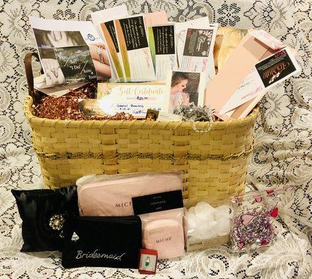 TriState Events presents its "All About Brides" Wedding Expo @ Cortland Mansion 2021. Ultimate Wedding Gift Basket giveaway.