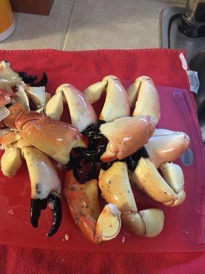 The perfect stone crab