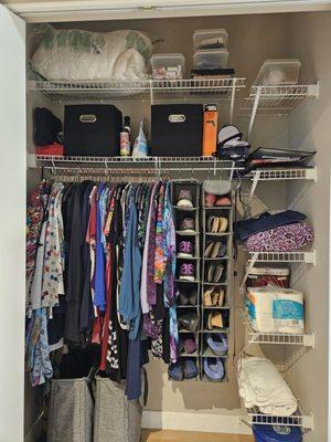 Amazing # 2 closet in the studio.