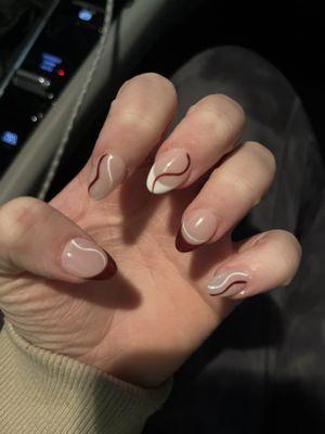 the nails i got done: