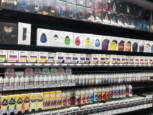 Big selection of E-juice  electronics cigarettes