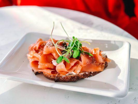 Lox Toast