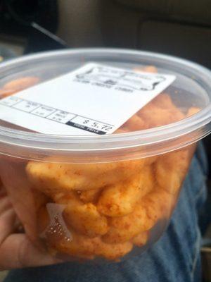 Cajun cheese curds. Yum