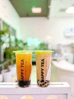 Passion Fruit Tea & Jasmine Green Oat Milk Tea