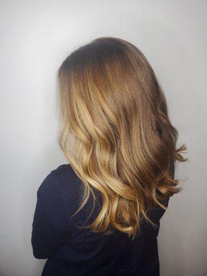 Partial balyage and root touch up!