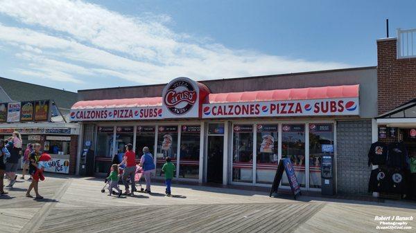 Caruso Pizza on the boardwalk in Ocean City MD... #oceancitycool #ocmd