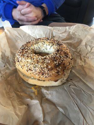 Bagel sandwich