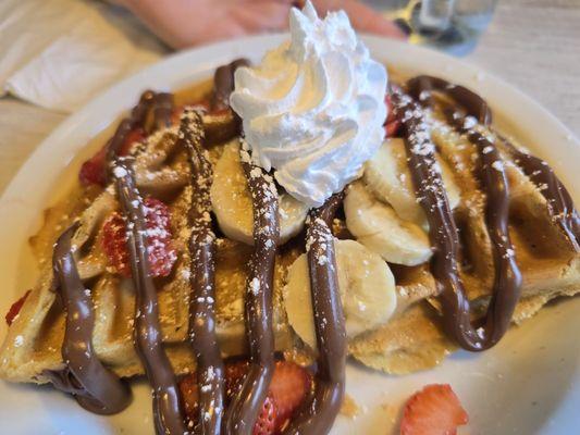 Nutella waffle