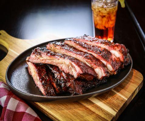 Hand-Rubbed Honey Ribs