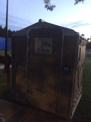 1 of the several port a potties