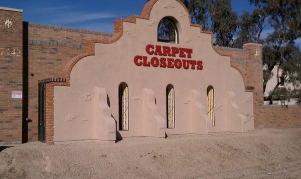 Carpet Closeouts. On Cave Creek Road, 3 blocks North Of Bell Road.