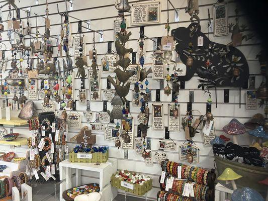 Wall of wonderful gift ideas!