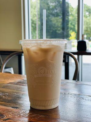 Large vanilla chai