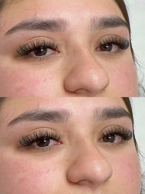 Hybrid Lashes, Natural eye style