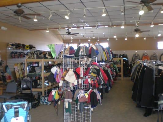 Hats, Goggles, Gloves, Mittens, Socks, Sunglasses, you name it we have it!