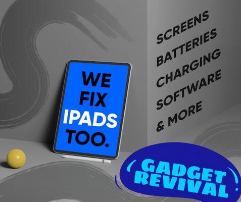 We fix I pad mostly same day