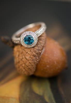 Custom engagement ring